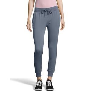 Hanes Sport Women's Performance Fleece Joggers Dada Gray Heather Size XL